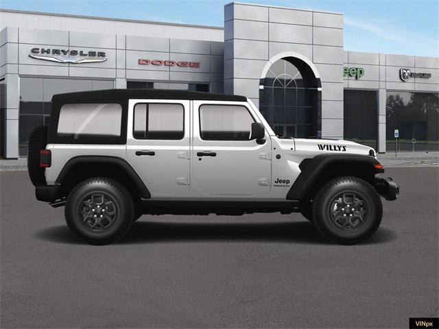 Photo of 2025 Bright White Clear-Coat Exterior Paint Jeep Wrangler