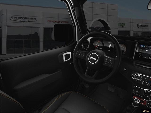 Photo of 2025 Bright White Clear-Coat Exterior Paint Jeep Wrangler