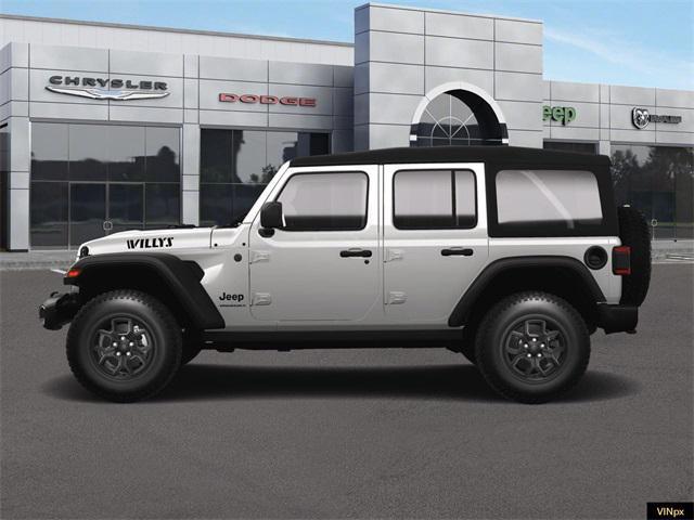 Photo of 2025 Bright White Clear-Coat Exterior Paint Jeep Wrangler