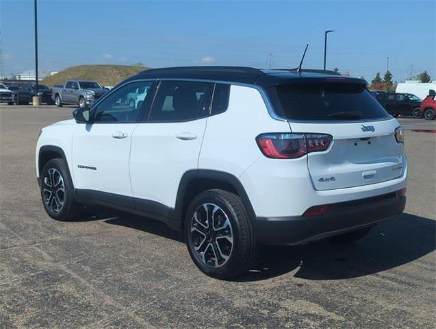 Photo of 2024 Bright White Clearcoat Jeep Compass