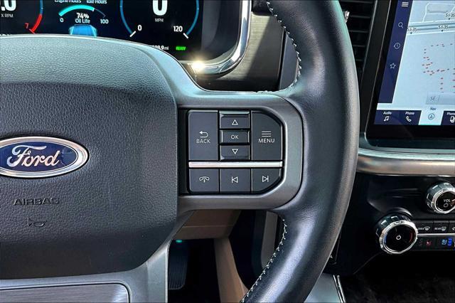 Photo of 2022 Oxford White/Stone Gray Ford F-150