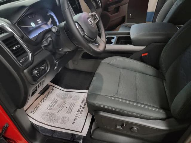 Photo of 2025 Flame Red Clearcoat RAM 1500