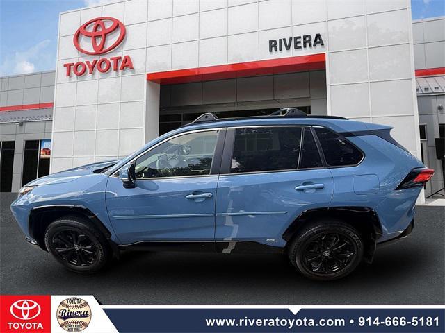 Photo of 2022 Cavalry Blue Toyota RAV4 Hybrid