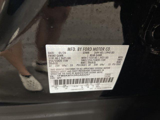 Photo of 2024 Black Metallic Ford Explorer