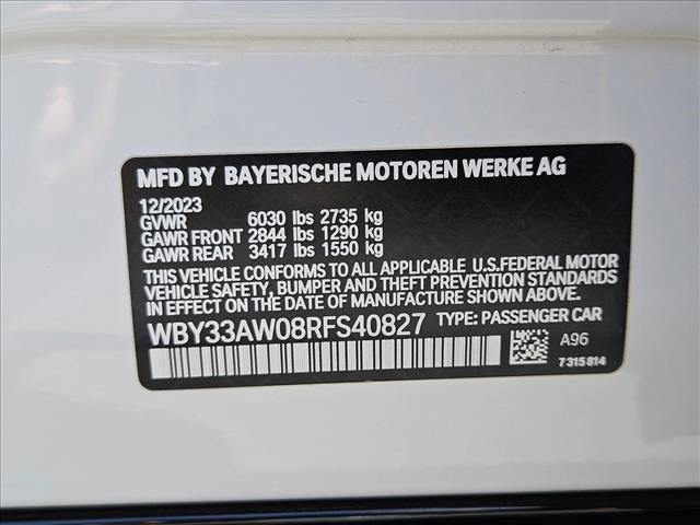 Photo of 2024 Mineral White Metallic BMW i4 Gran Coupe