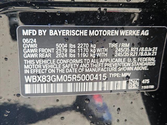 Photo of 2024 Black Sapphire Metallic BMW X2
