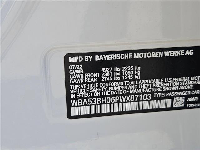 Photo of 2023 Mineral White Metallic BMW 530
