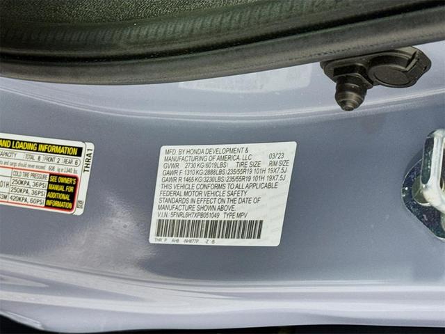 Photo of 2023 Sonic Gray Pearl Honda Odyssey