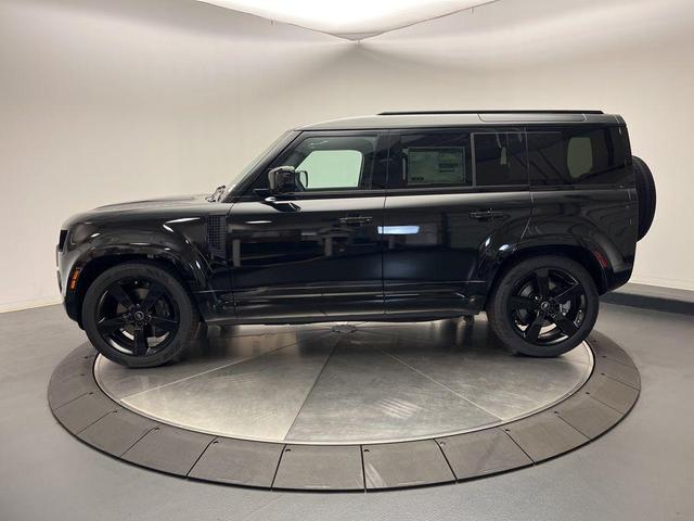 Photo of 2025 Santorini Black Metallic Land Rover Defender
