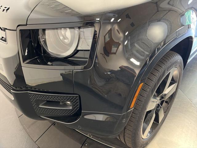 Photo of 2025 Santorini Black Metallic Land Rover Defender