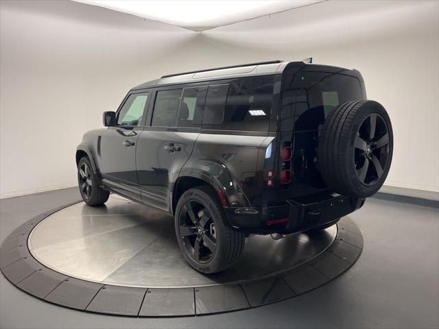 Photo of 2025 Santorini Black Metallic Land Rover Defender