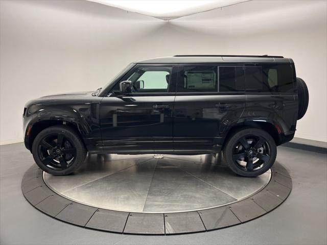 Photo of 2025 Santorini Black Metallic Land Rover Defender