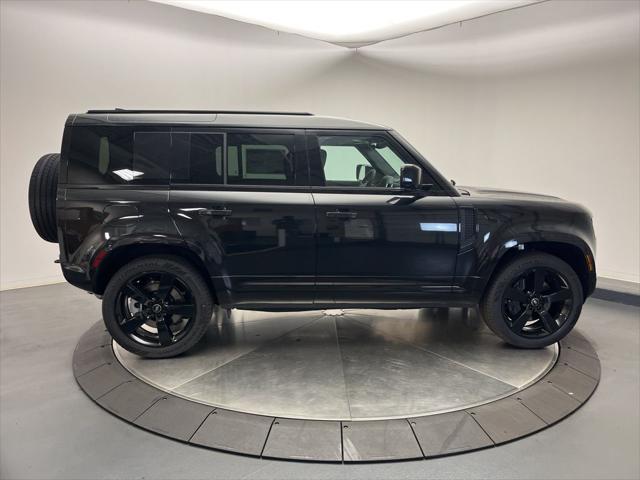 Photo of 2025 Santorini Black Metallic Land Rover Defender