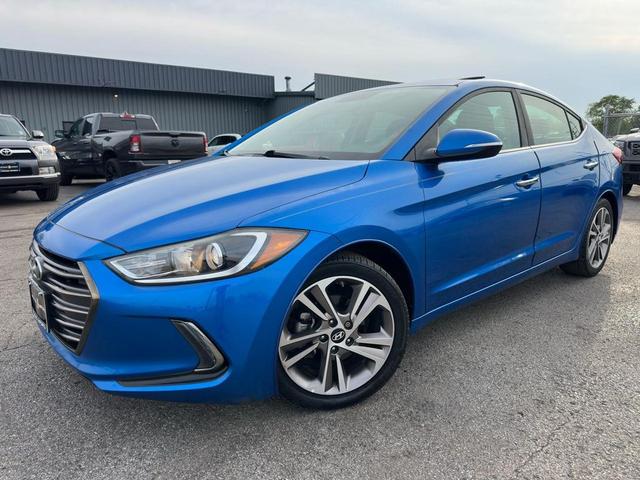 Photo of 2017 Electric Blue Hyundai ELANTRA