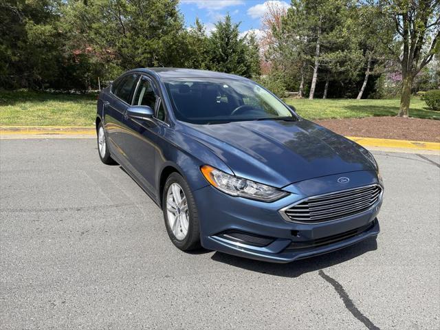 Photo of 2018 Blue Ford Fusion