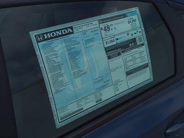 Photo of 2025 Blue Lagoon Pearl Honda Civic Hybrid