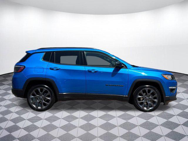 Photo of 2021 Laser Blue Pearlcoat Jeep Compass