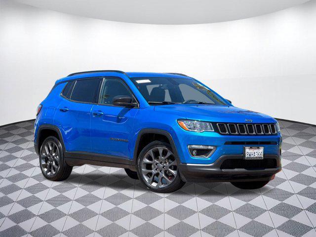Photo of 2021 Laser Blue Pearlcoat Jeep Compass