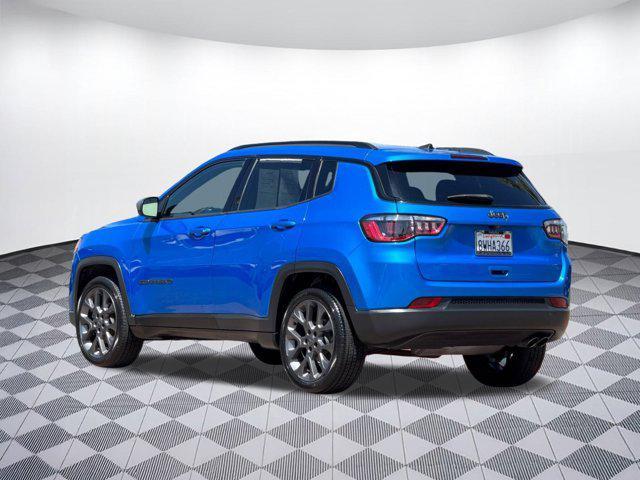 Photo of 2021 Laser Blue Pearlcoat Jeep Compass