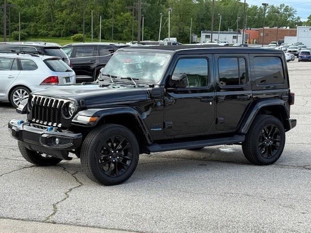 Photo of 2021 Black Clearcoat Jeep Wrangler Unlimited 4xe