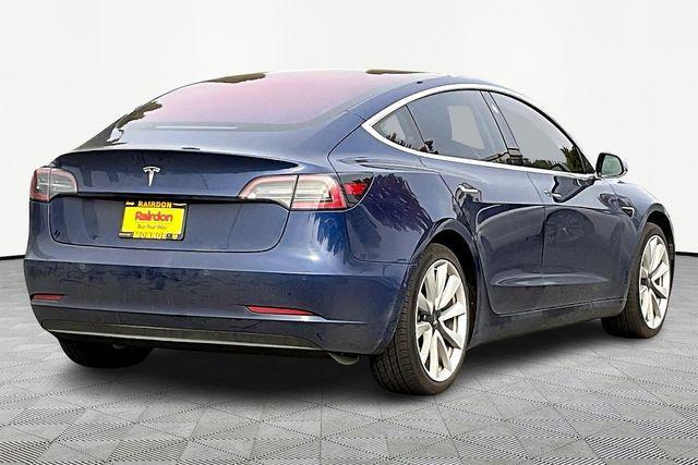 Photo of 2018 Deep Blue Metallic Tesla Model 3