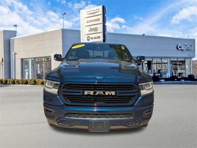 Photo of 2021 Patriot Blue Pearlcoat RAM 1500