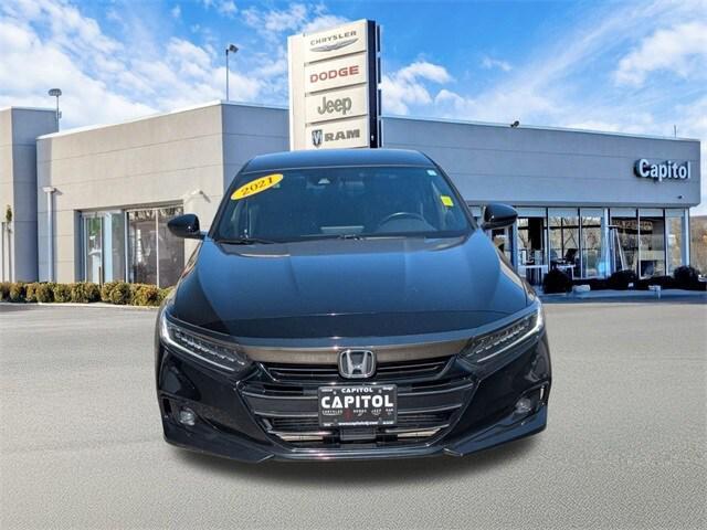 Photo of 2021 Crystal Black Pearl Honda Accord