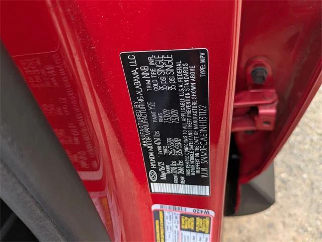Photo of 2022 Calypso Red Hyundai TUCSON