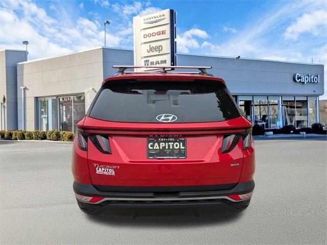 Photo of 2022 Calypso Red Hyundai TUCSON