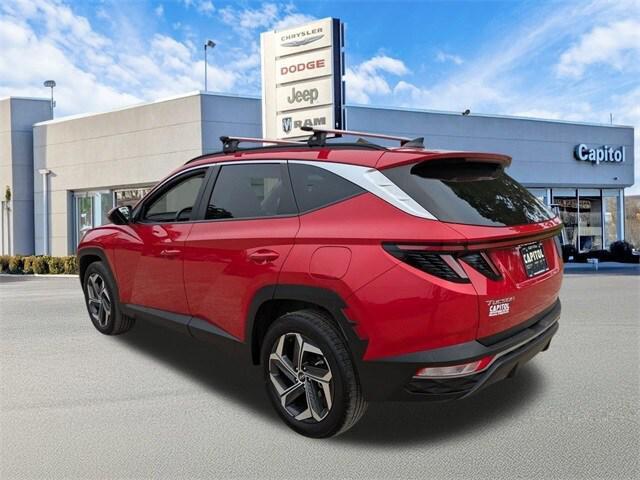 Photo of 2022 Calypso Red Hyundai TUCSON