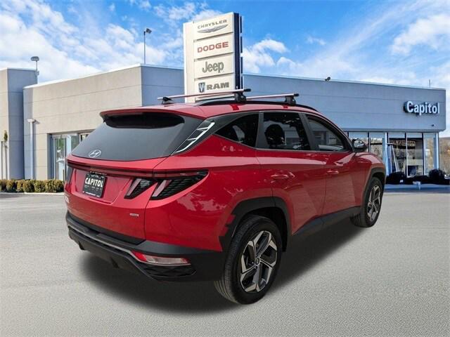 Photo of 2022 Calypso Red Hyundai TUCSON
