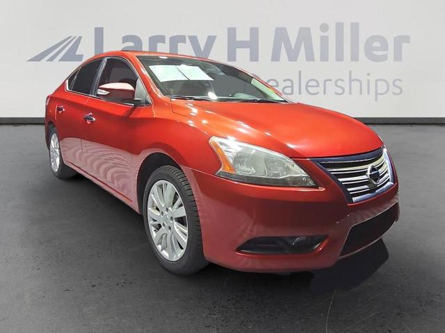 Photo of 2013 Red Brick Nissan Sentra