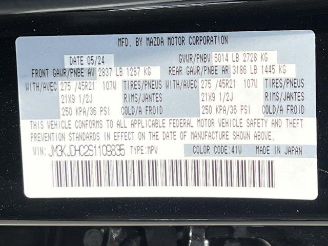 Photo of 2025 Jet Black Mica Mazda CX-70