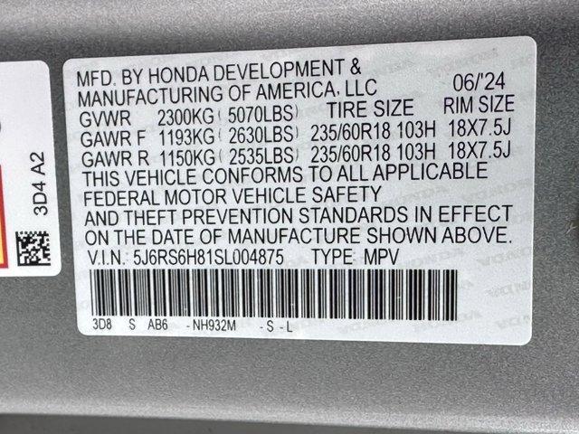 Photo of 2025 Canyon River Blue Metallic Honda CR-V Hybrid