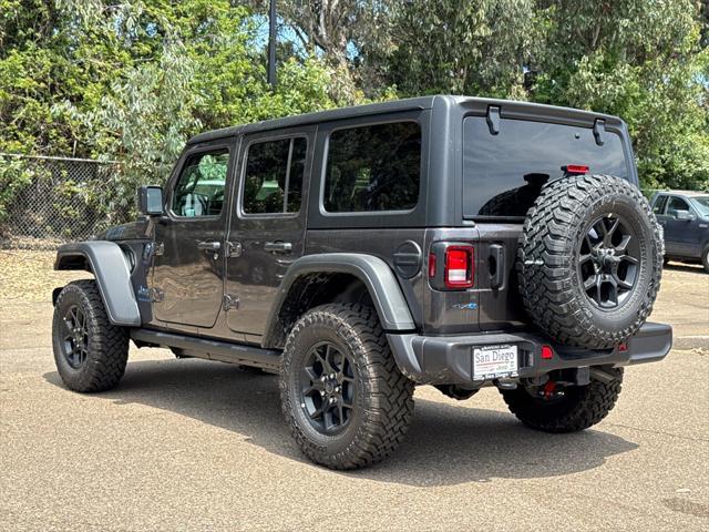 Photo of 2025 Granite Crystal Metallic Clearcoat Jeep Wrangler 4xe
