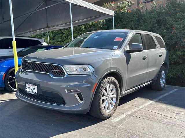 Photo of 2021 Destroyer Gray Clearcoat Dodge Durango