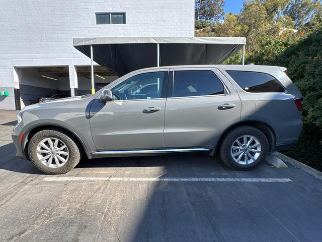 Photo of 2021 Destroyer Gray Clearcoat Dodge Durango