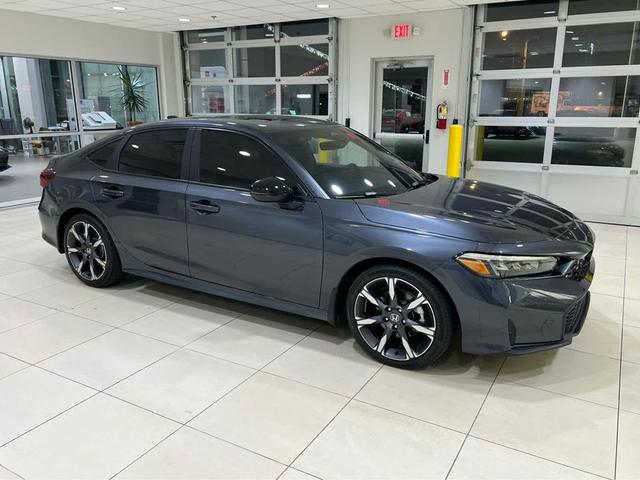 Photo of 2025 Meteorite Gray Metallic Honda Civic Hybrid