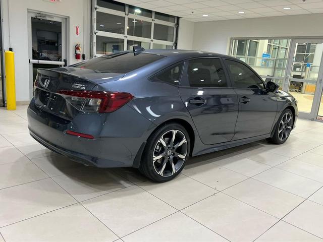 Photo of 2025 Meteorite Gray Metallic Honda Civic Hybrid