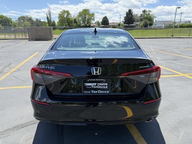 Photo of 2024 Crystal Black Pearl Honda Civic
