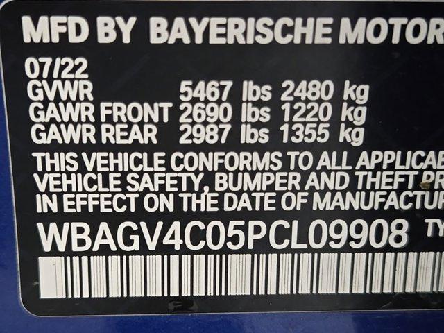 Photo of 2023 Portimao Blue Metallic BMW 840