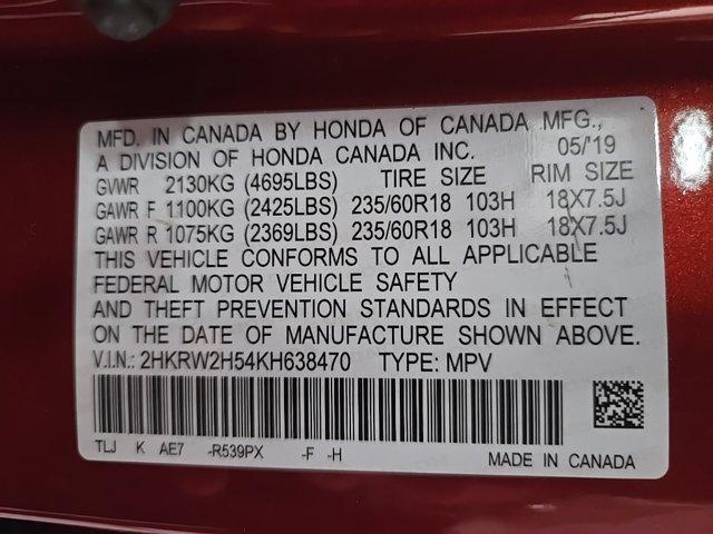 Photo of 2019 Molten Lava Honda CR-V