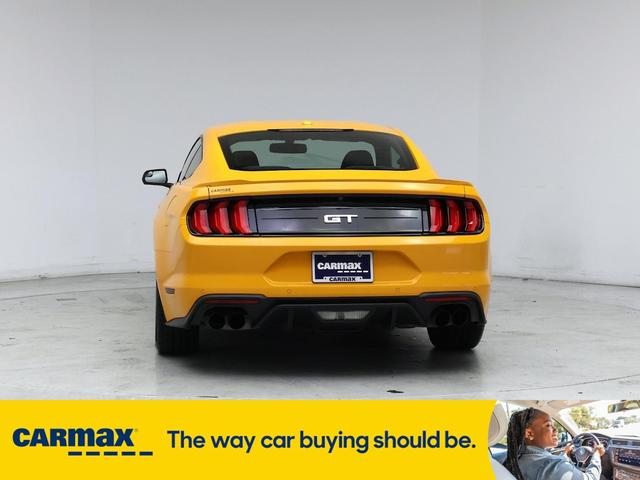 Photo of 2019 Orange Ford Mustang