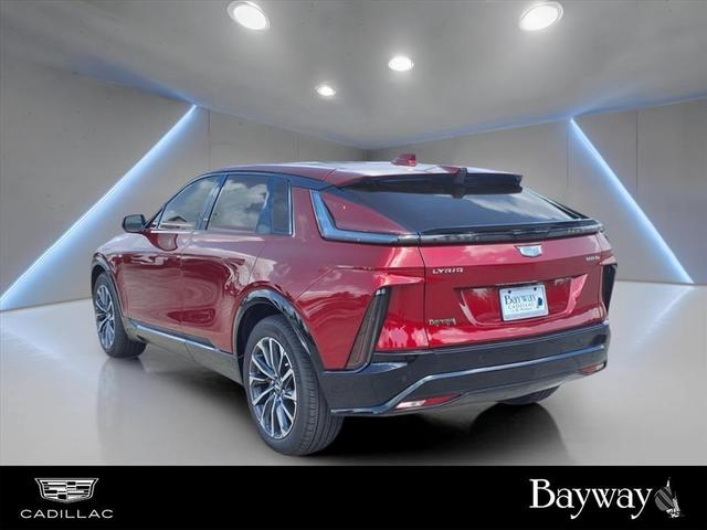 Photo of 2025 Radiant Red Cadillac LYRIQ