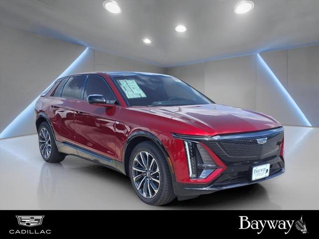 Photo of 2025 Radiant Red Cadillac LYRIQ