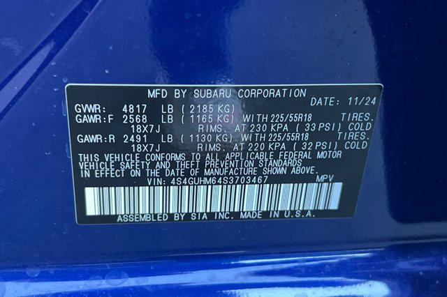Photo of 2025 Sapphire Blue Pearl Subaru Crosstrek