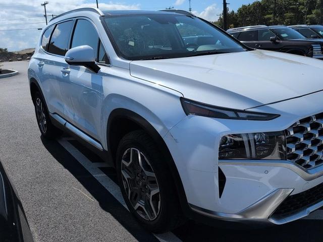 Photo of 2023 Serenity White Pearl Hyundai Santa Fe Plug-In Hybrid