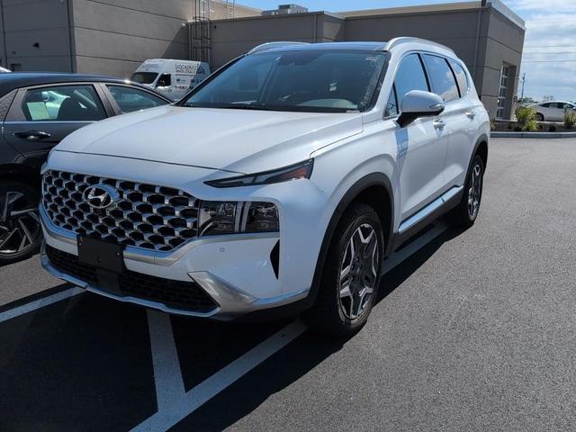 Photo of 2023 Serenity White Pearl Hyundai Santa Fe Plug-In Hybrid