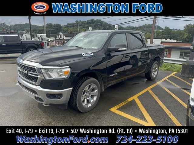 Photo of 2022 Diamond Black Crystal Pearlcoat RAM 1500