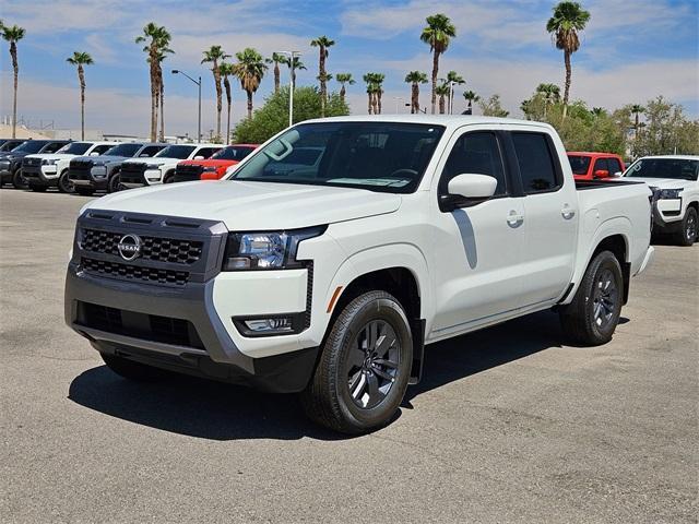 Photo of 2025 Glacier White Nissan Frontier
